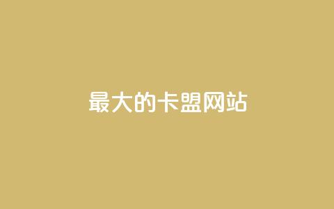 最大的卡盟网站,807卡盟网 - 卡盟刷svip永久不封号网站 抖音充值官方1:1 第1张 最大的卡盟网站,807卡盟网 - 卡盟刷svip永久不封号网站 抖音充值官方1:1 第1张