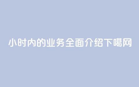 24小时内的dy业务全面介绍 第1张 24小时内的dy业务全面介绍 第1张