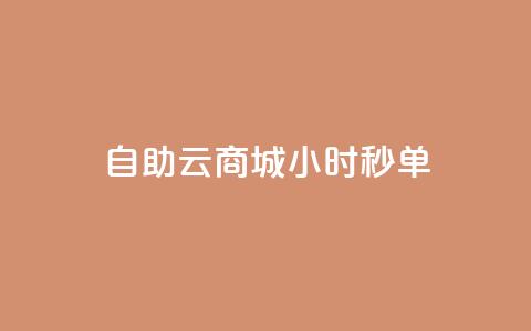 自助云商城24小时秒单 - 全天候自助云商城秒杀服务 助你快速下单~ 第1张 自助云商城24小时秒单 - 全天候自助云商城秒杀服务 助你快速下单~ 第1张
