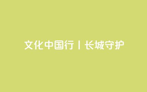 文化中国行丨长城·守护 第1张 文化中国行丨长城·守护 第1张