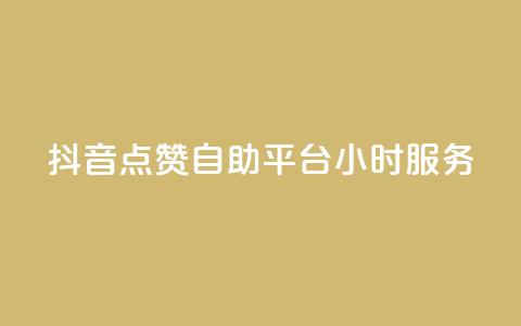 抖音点赞自助平台24小时服务 - 24小时提供抖音点赞自助服务，你值得拥有！  第1张