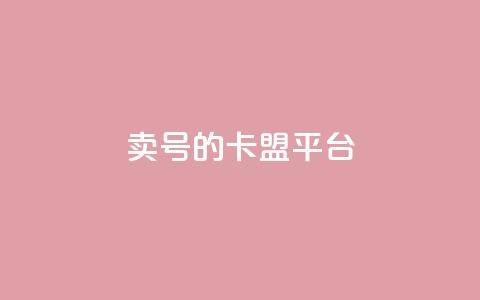 卖QQ号的卡盟平台  第1张