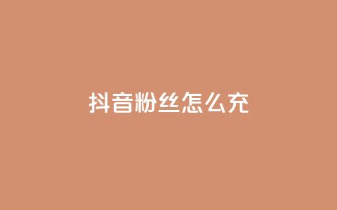 抖音粉丝怎么充 - 抖音粉丝充值技巧与方法揭秘! 第1张 抖音粉丝怎么充 - 抖音粉丝充值技巧与方法揭秘! 第1张