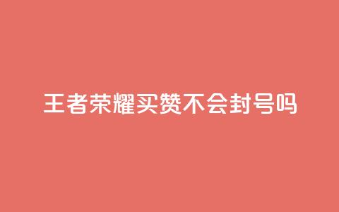 王者荣耀买赞不会封号吗,刷快手粉app - 抖音点赞业务24小时 dy业务自助下单软件  第1张