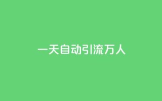 qq一天自动引流5万人 - 如何通过qq实现日引流五万人的秘诀!