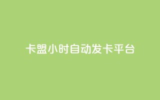 cf卡盟24小时自动发卡平台 - 抖音充值1:10连接