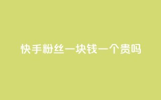 快手粉丝一块钱一个贵吗,KS业务下单平台 - 卡盟网 - qq视频盗取个人信息如何处理