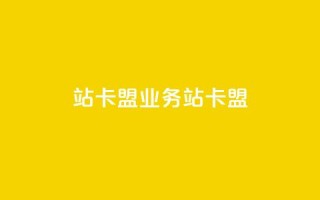 b站卡盟业务(B站卡盟 - 资讯分享、增强流量)