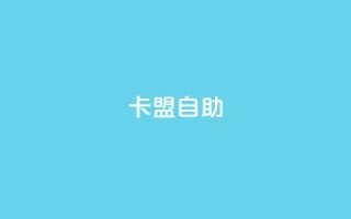 qq卡盟自助 - qq卡盟自助平台提供的服务~