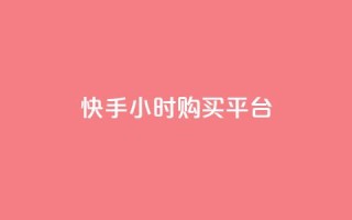 快手24小时购买平台,抖音涨流量网站 - dy低价业务平台 - ks业务秒双击