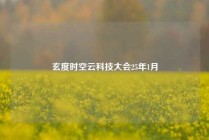 玄度时空云科技大会25年1月