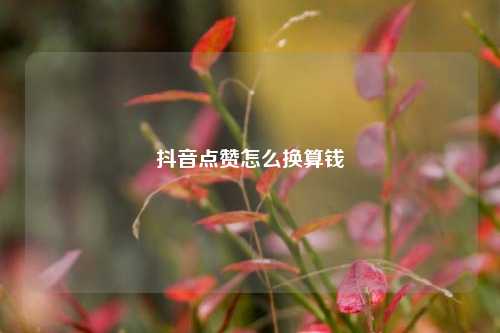抖音点赞怎么换算钱  第1张